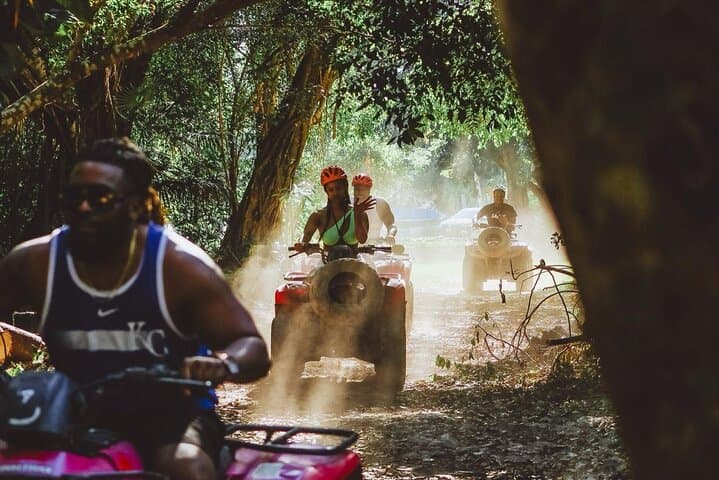 Cozumel ATV Jungle Adventure & Snorkel: Jungle Tracks to Coral Gardens with Tequila Tasting photo 6
