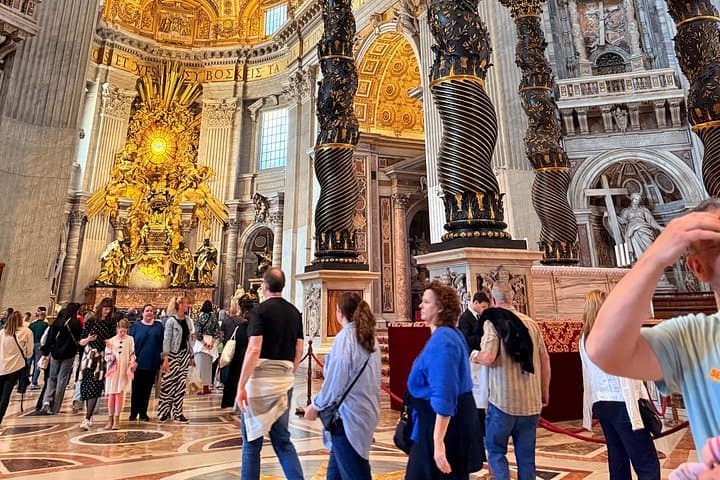 St Peter's Basilica Underground Tour with Dome Climb — From Tomb to Rome's Highest View photo 2
