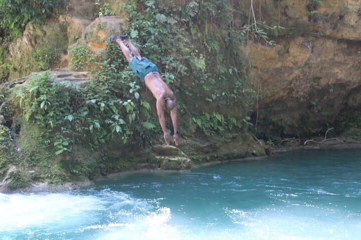Blue Hole Waterfall Adventure — Swim, Rope Swing & Cliff Jumps near Ocho Rios photo 6
