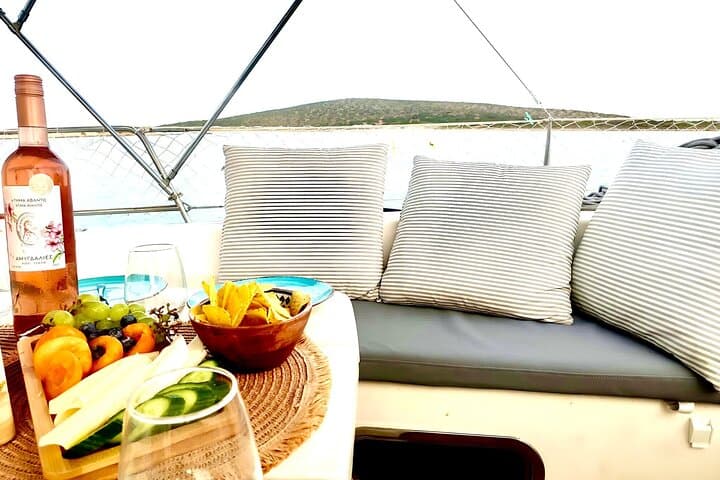 Private Half-Day Sail to Paros Blue Lagoon — Swim, Snorkel & Coastal Coves photo 6