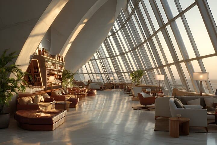 Abu Dhabi AUH Pearl Lounge: Quiet Luxury and Tarmac Views Before Your Flight photo 5