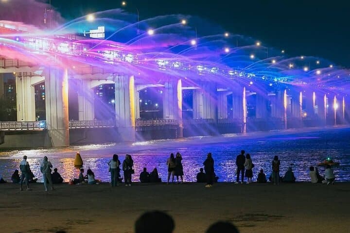 Seoul Night Tour: Banpo Bridge, Sebitseom & Bukak Skyway Evening Experience photo 6