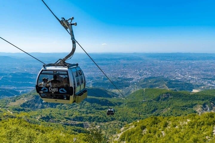 Ride the Dajti Ekspres and Explore Tirana: Cable Car, Peaks & City Sights