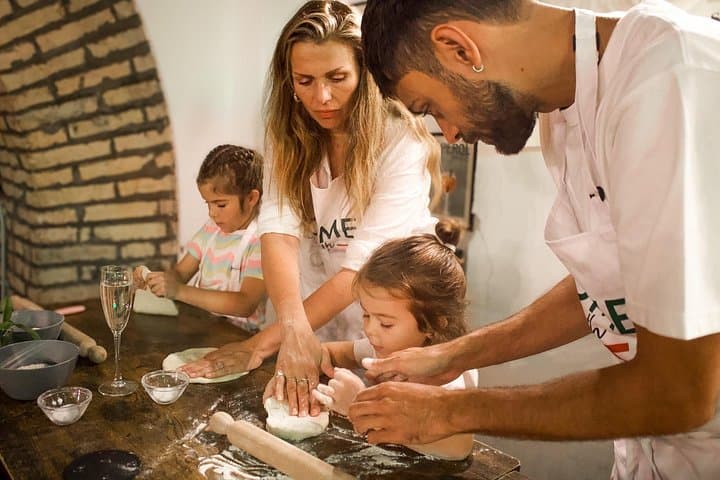 Rome Pizza and Tiramisu Cooking Class Near the Colosseum — Family-Friendly Hands-On Experience photo 2