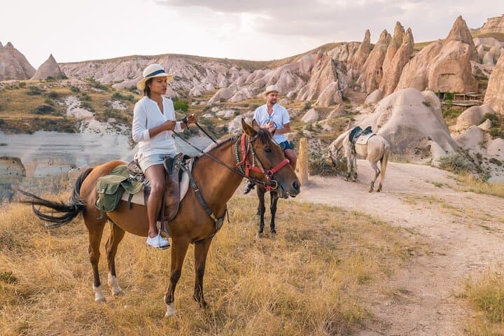 Sunset Horseback Riding in Cappadocia: Hidden Valleys & Fairy Chimneys