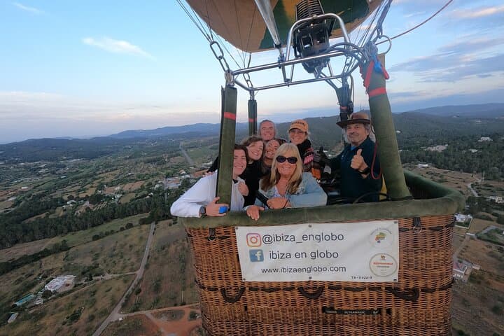 Private Hot Air Balloon Flight Over Ibiza — Sunrise Views for 3–6 photo 2