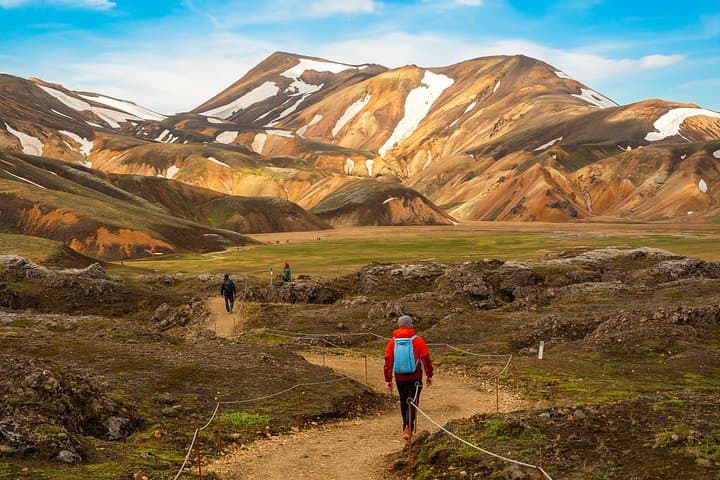 Landmannalaugar Day Hike from Reykjavík — Rhyolite Peaks, Lava Fields & Hot Springs photo 2