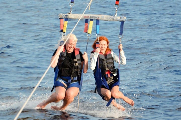 Parasailing Over the Red Sea: Sharm El Sheikh Marine Try Fly Adventure photo 5