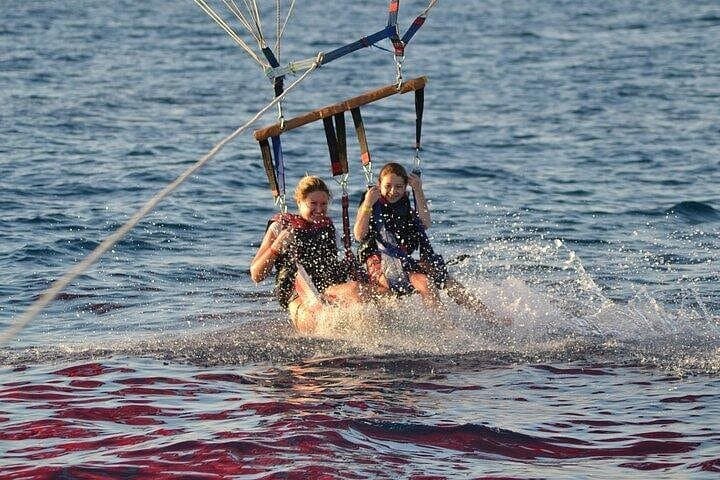 Parasailing Over the Red Sea: Sharm El Sheikh Marine Try Fly Adventure photo 3