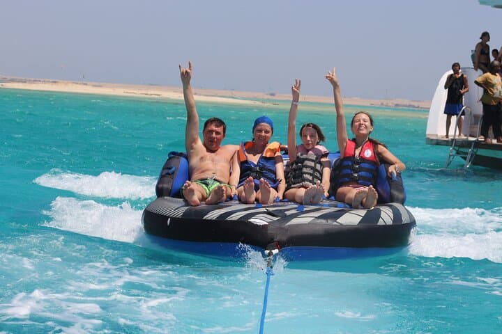 Red Sea Rush: Banana & Quadra Boat Combo with Hotel Transfer in Sharm El Sheikh photo 5