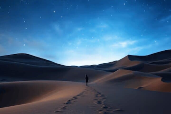 Doha Stargazing Desert Safari: Dune Bashing, Camel Ride & Night Sky Tour photo 3