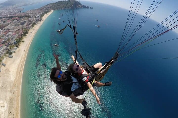 Soaring Above Antalya: Tandem Paragliding Over the Mediterranean Coast photo 3