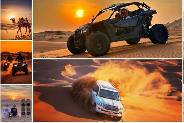 Doha Desert Safari: ATV, Dune Bashing & Inland Sea Day Tour
