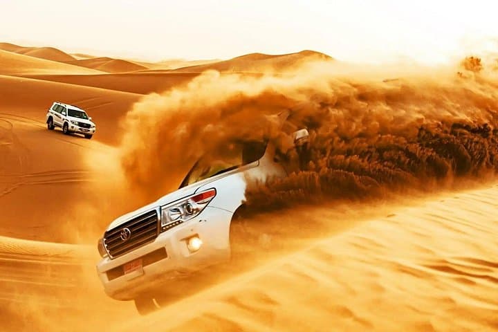 Half-Day Doha Desert Safari: Camel Ride, Dune Bashing & Inland Sea Visit