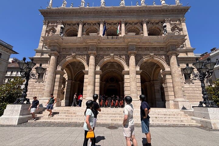 90-Minute Budapest Historical Bike Tour: Parliament, Basilicas & Riverside Sights photo 5