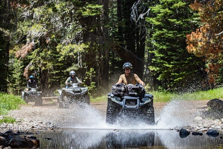Lake Tahoe Rubicon ATV + Speedboat Adventure from Zephyr Cove