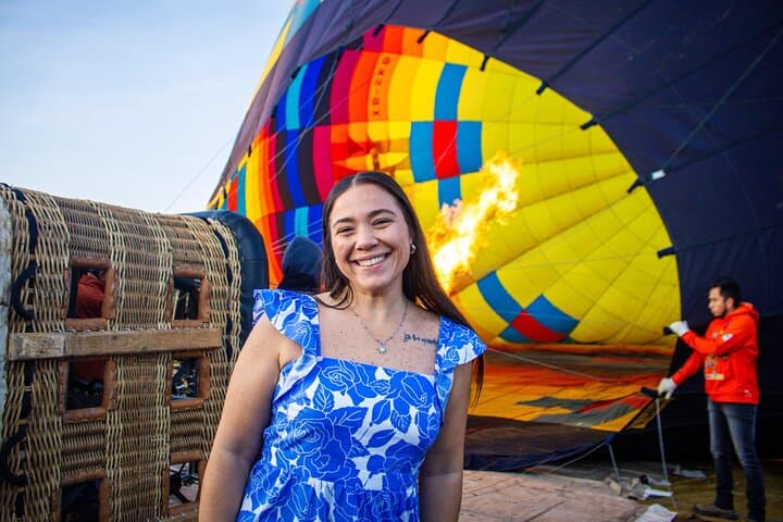 Sunrise Balloon Over Teotihuacan: Hot-Air Flight, Breakfast & Pyramid Ascent
