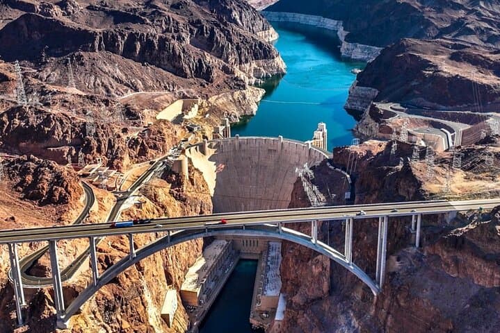 Hoover Dam Tour from Las Vegas — Seven Magic Mountains & Pat Tillman Bridge Experience