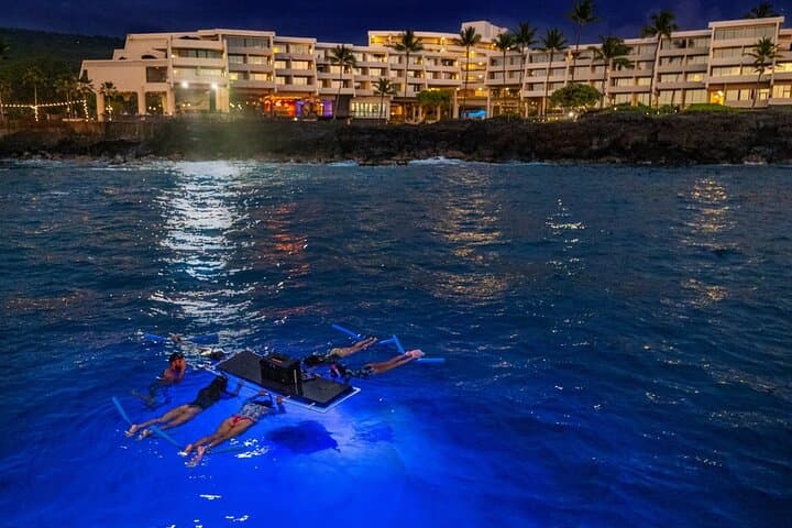 Kona Manta Night Snorkel — Swim with Manta Rays in Keauhou Bay photo 1