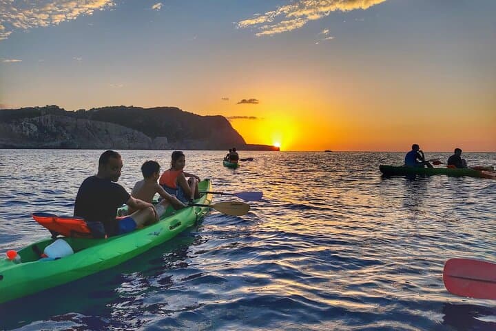 Sunset Kayaking from Puerto de San Miguel to Benirrás: A Private Ibiza Sea Tour photo 3