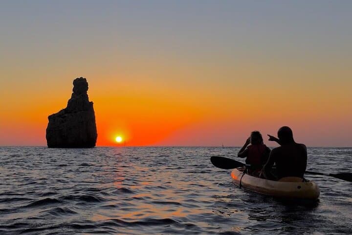 Sunset Kayaking from Puerto de San Miguel to Benirrás: A Private Ibiza Sea Tour photo 4