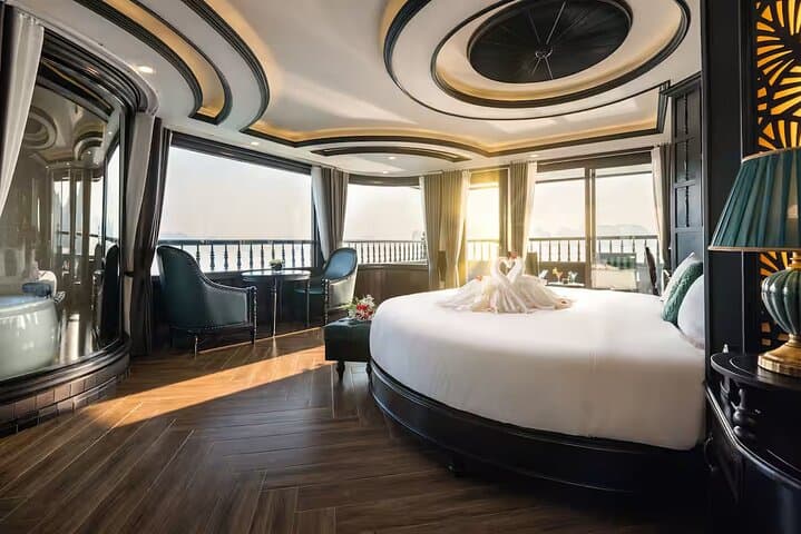 Luxury 2-Day Halong & Lan Ha Bay Cruise from Hanoi: 5-Star Cabin, Kayaking & Tai Chi