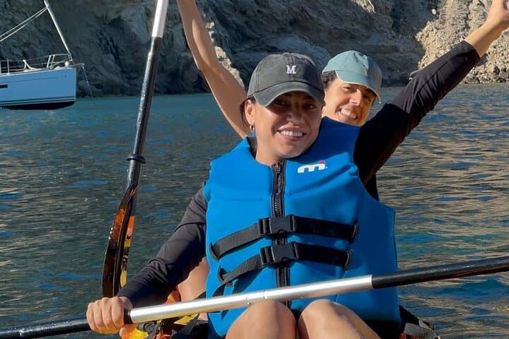 Sunset Kayaking from Puerto de San Miguel to Benirrás: A Private Ibiza Sea Tour photo 6