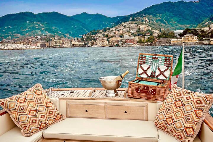 Starlit Evening Boat Charter & Night Swim in Portofino with Prosecco photo 2