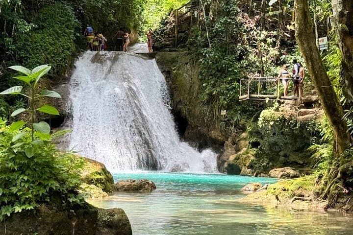 Blue Hole Adventure from Ocho Rios — Swim, Swing & Shop photo 6