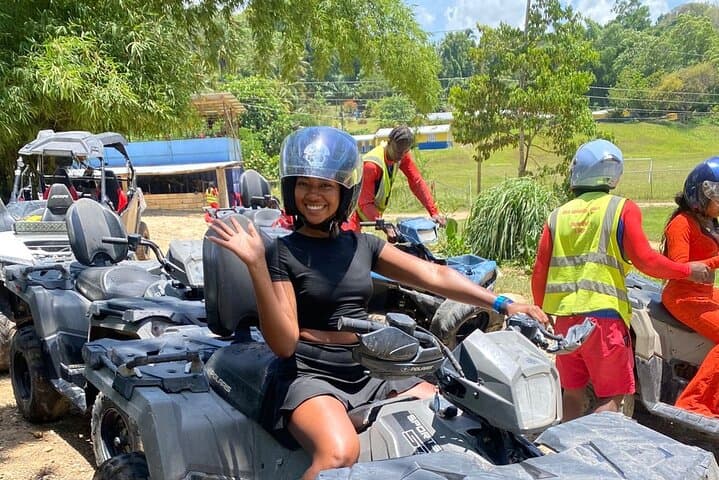 Runaway Bay ATV and Bamboo Rafting Combo: Jungle Trails to River Calm