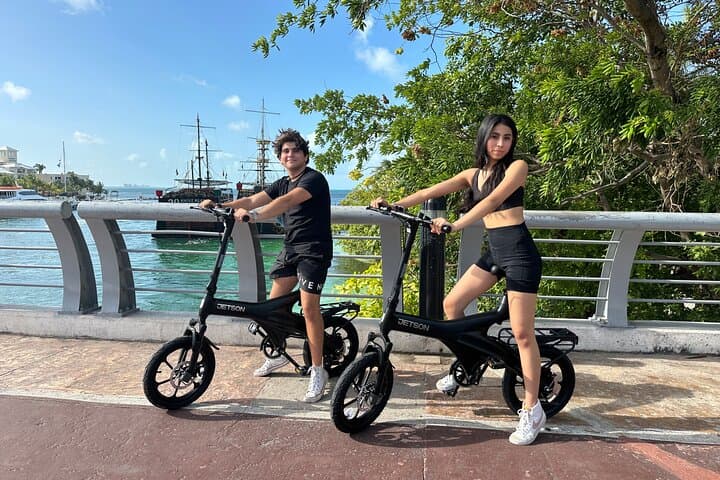 Glide Through Cancun: 90-Minute E‑Bike Tour of the Hotel Zone & Puerto Cancun photo 6