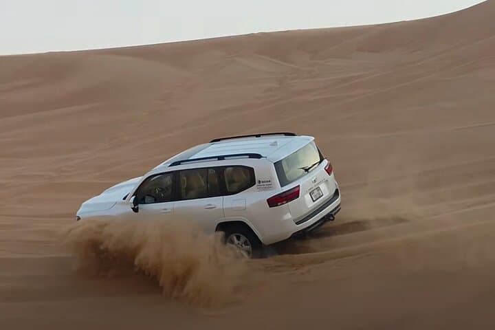 Dubai Evening Desert Safari: Dune Bashing, Camel Ride & BBQ