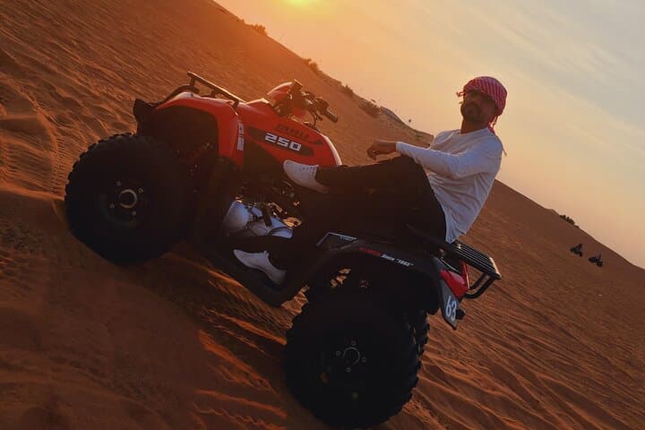 Dubai Evening Desert Safari: Dune Bashing, Camel Ride & BBQ photo 4