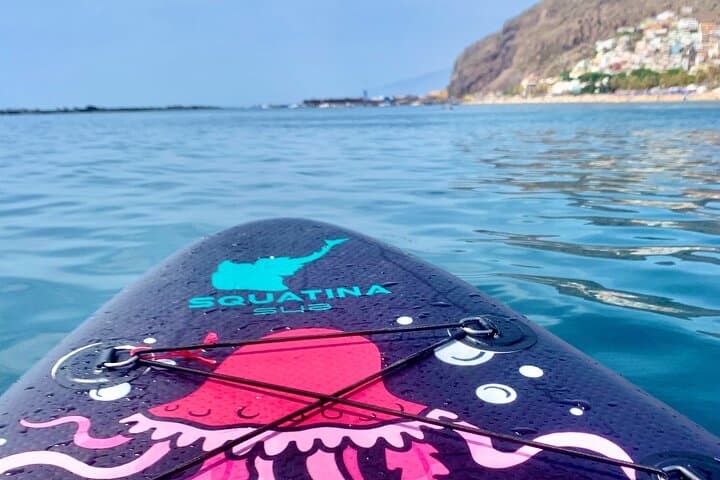 Paddle Surfing at Las Teresitas: Calm Seas and Golden Sand in Tenerife