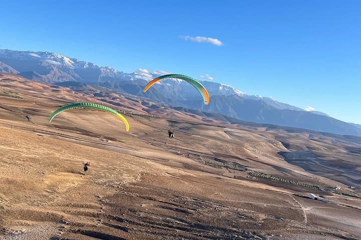 Tandem Paragliding and Quad Biking in Agafay Desert Near Marrakech photo 3