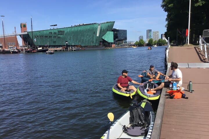 Paddle Amsterdam East: Guided Canoe Tour of Borneo Island & Eastern Docklands photo 1