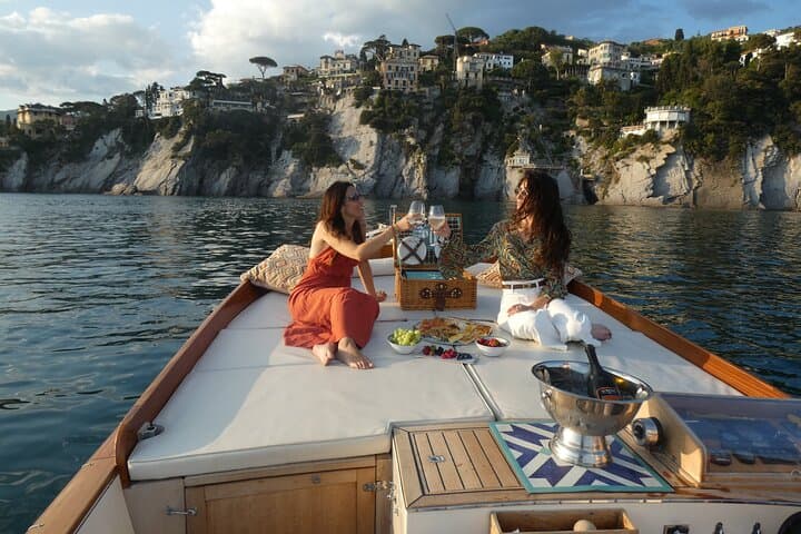 Starlit Evening Boat Charter & Night Swim in Portofino with Prosecco photo 3
