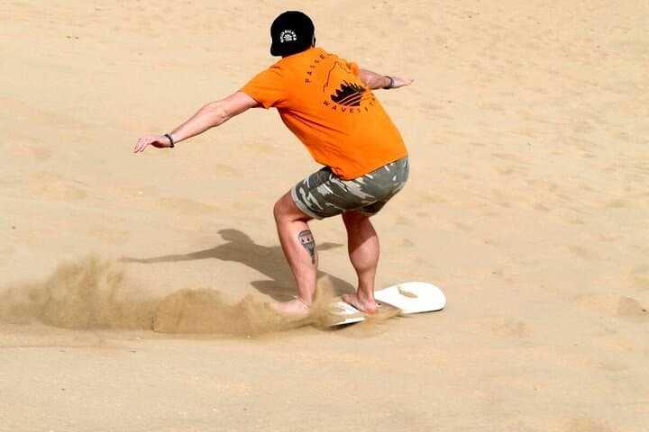Sunset on Timlalin Dunes: Camel Rides & Sandboarding from Agadir photo 6