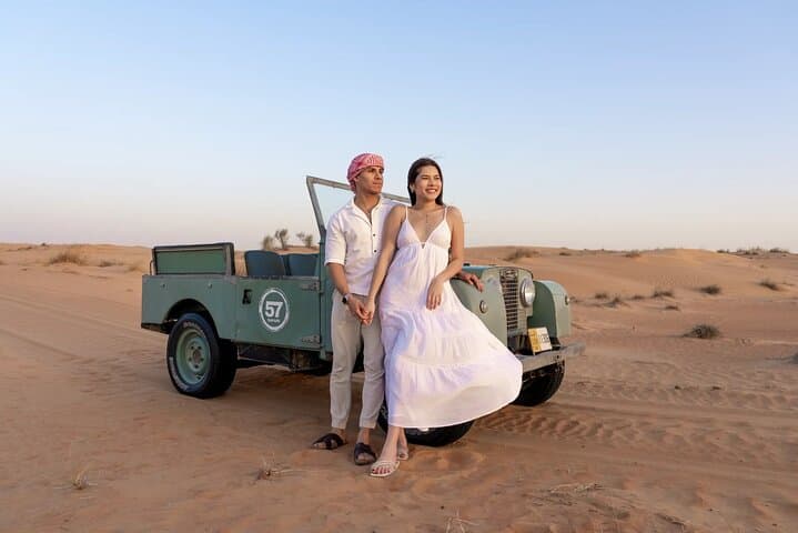 57 Heritage Desert Experience: Dubai Desert Safari, Falconry & Bedouin Camp