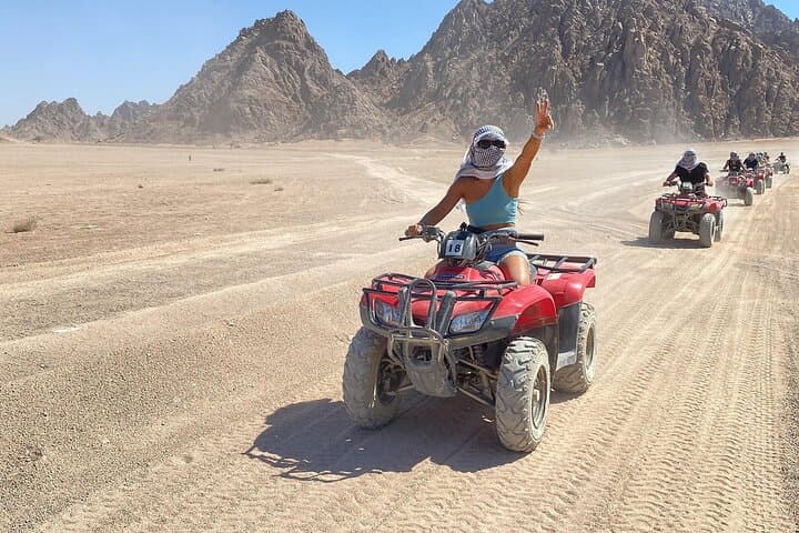 Sinai Desert Quad Biking & Bedouin Camel Ride from Sharm el-Sheikh photo 4