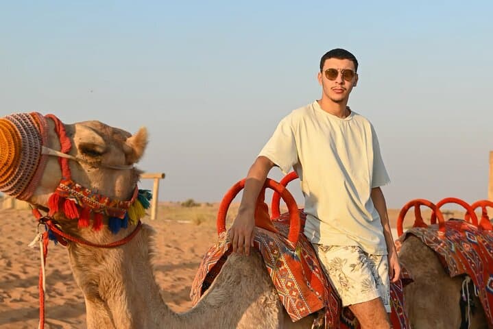 57 Camel Voyage: Dubai Desert Experience with Camel Trek & Falconry photo 3