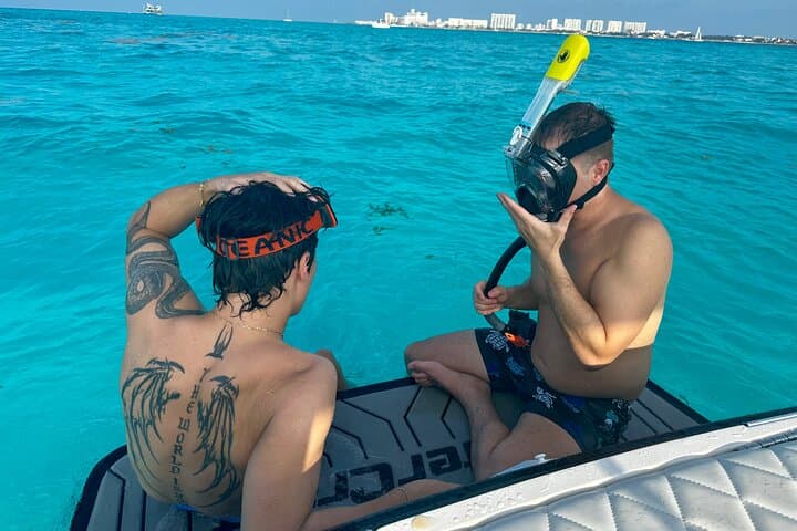 Luxury Snorkeling in Cancun: MasterCraft X-Star 2-Hour Small-Group Tour photo 6