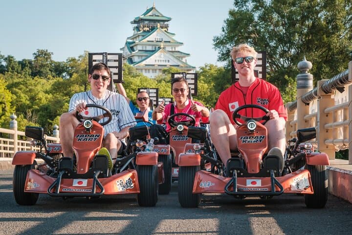 Drive Through History: Osaka Castle Go-Kart Tour in Osaka (IDP Required) photo 3