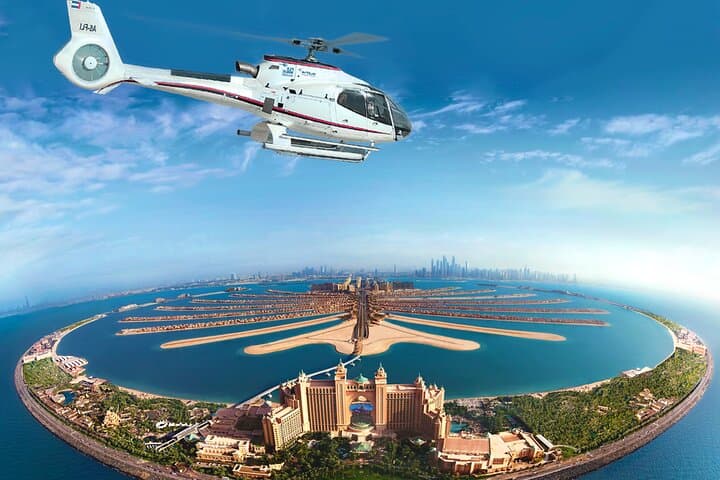 Dubai Helicopter Tour and Inside Burj Al Arab Guided Experience: Palm Jumeirah Aerial Views & Royal Suite Access photo 2