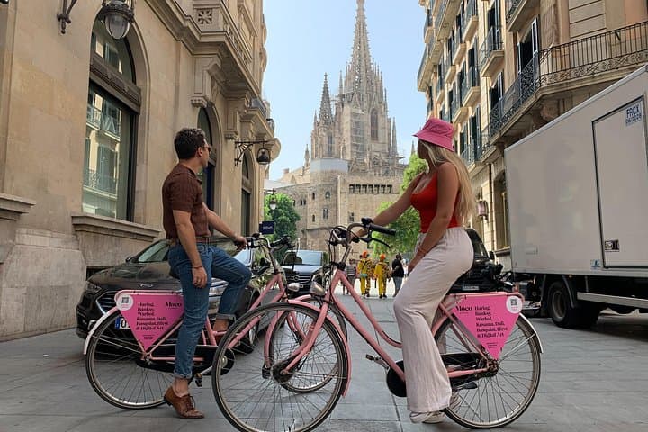 Barcelona Street Art Bike Tour — Moco Museum & Raval Graffiti Ride photo 3