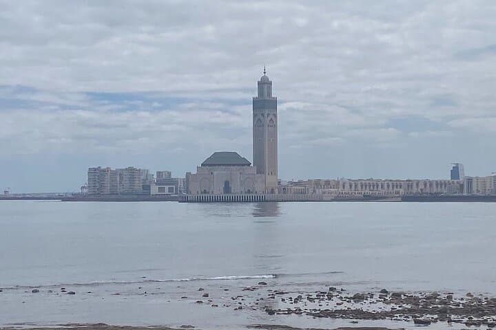 Casablanca in a Day: Hassan II, Corniche Walks and Quartier Habous from Marrakech