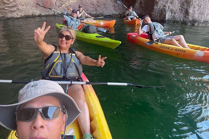 Exploring Emerald Cave: Kayaking the Colorado River from Willow Beach