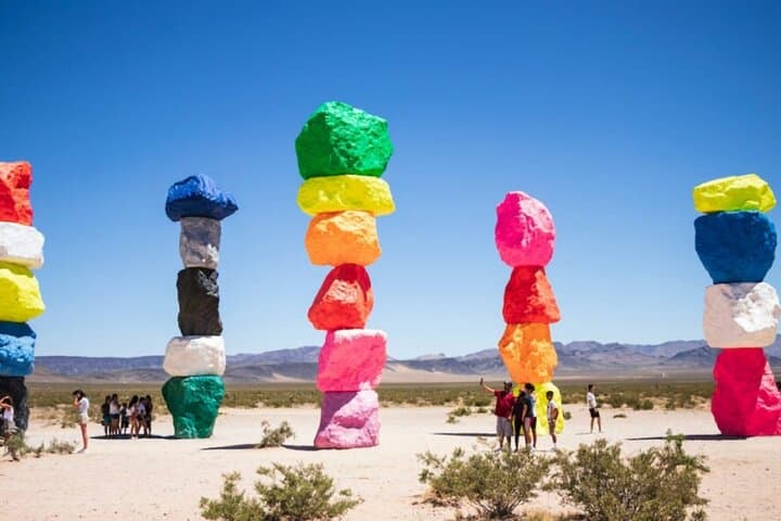 Day Trip from Las Vegas to Grand Canyon West, Hoover Dam & 7 Magic Mountains photo 1