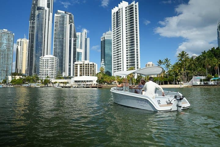 Self-Drive Electric Boat Hire on the Gold Coast — Nerang River Picnic Boats photo 1