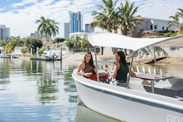 Self-Drive Electric Boat Hire on the Gold Coast — Nerang River Picnic Boats photo 2